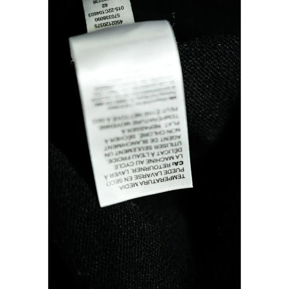 Chico's Sweater 3‎ XL Black Sequin